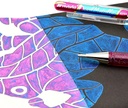BOLIGRAFO PENTEL HYBRID DUAL VIOLETA
