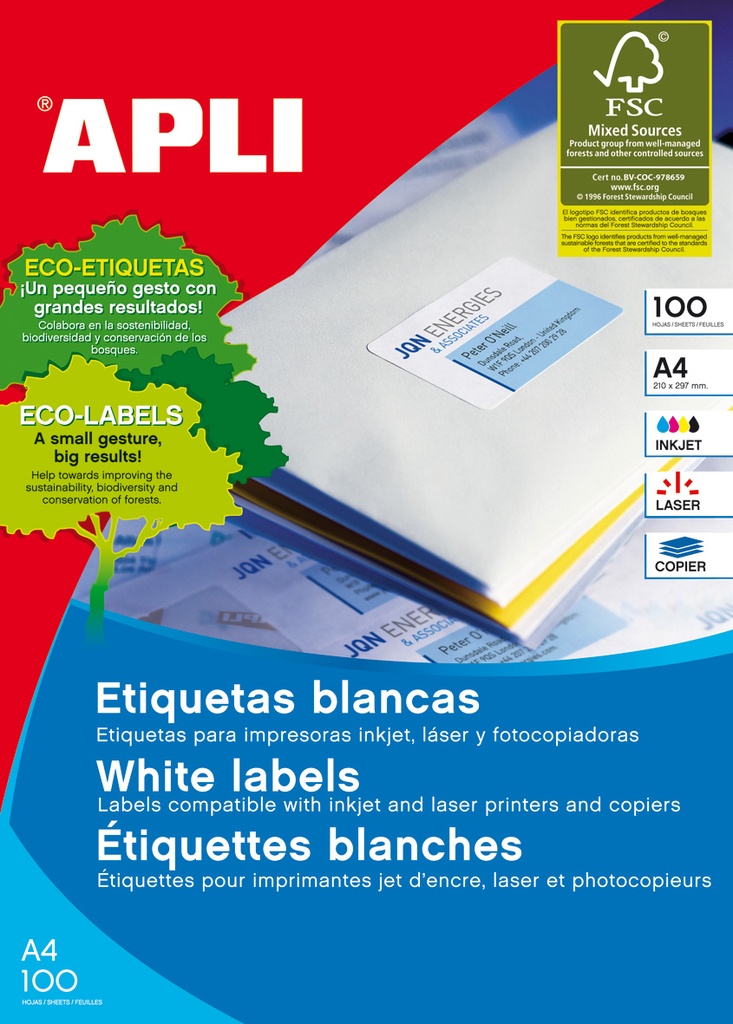 ETIQUETAS FOTOC.1290 70X67,7