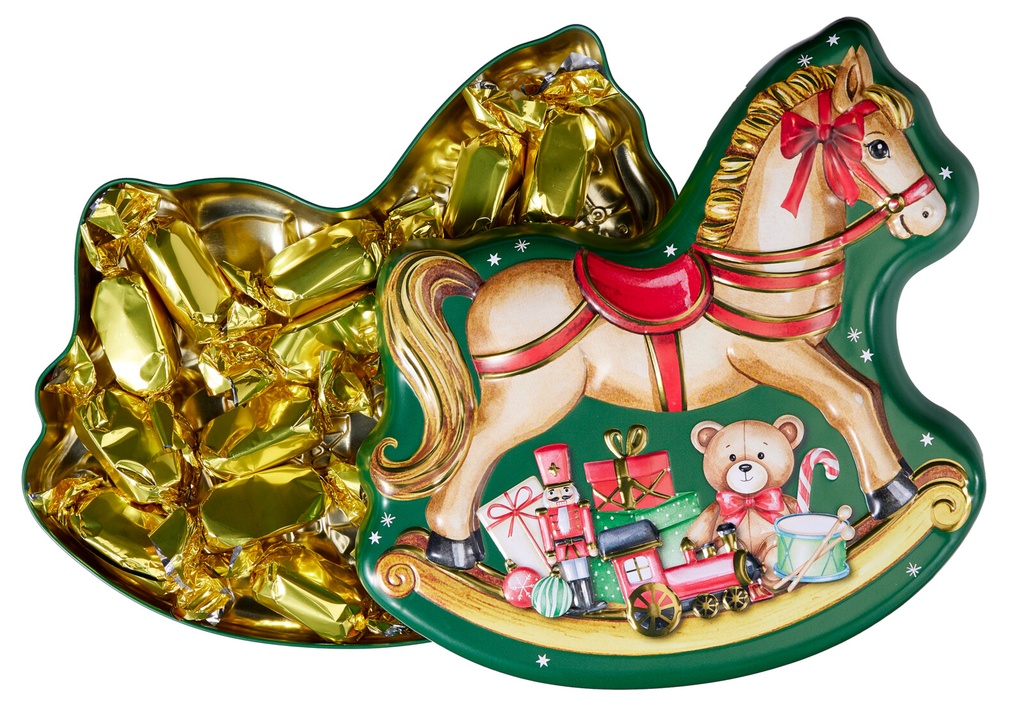 LATA CABALLITO NAVIDAD BOMBONES