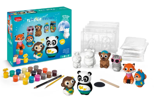 PLASTER FRIENDS MAXI SET 8 MINIATURAS