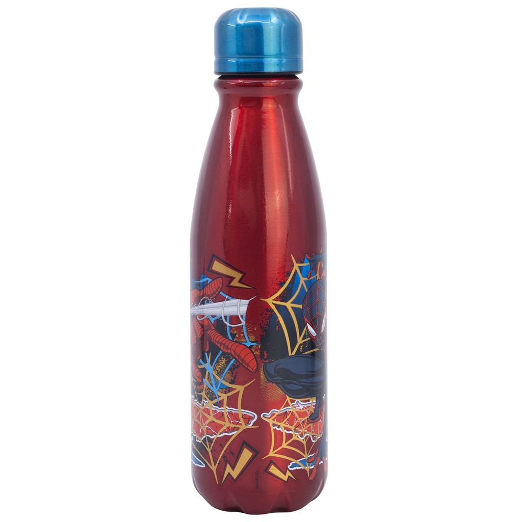 BOTELLA ALUMINIO INFANTIL 600 ML SPIDERMAN
