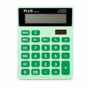 CALCULADORA PLUS OFFICE SS-COLOR 3 VERDE