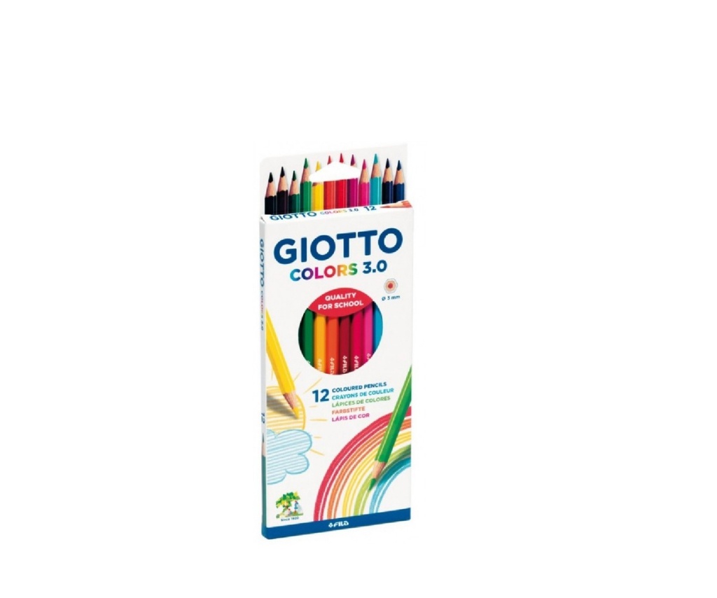 12 LAPICES COLOR.GIOTTO 276600