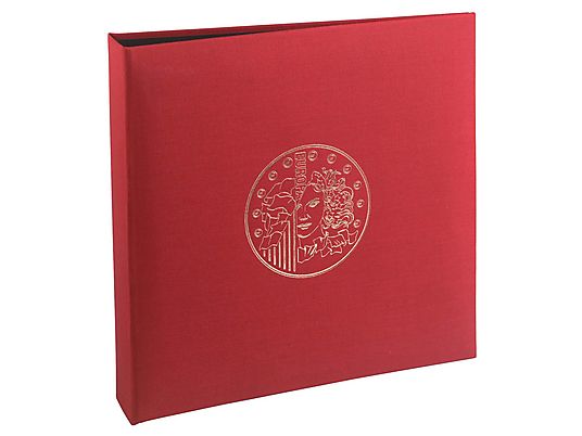ALBUM MONEDAS 24,5X25 BURDEOS