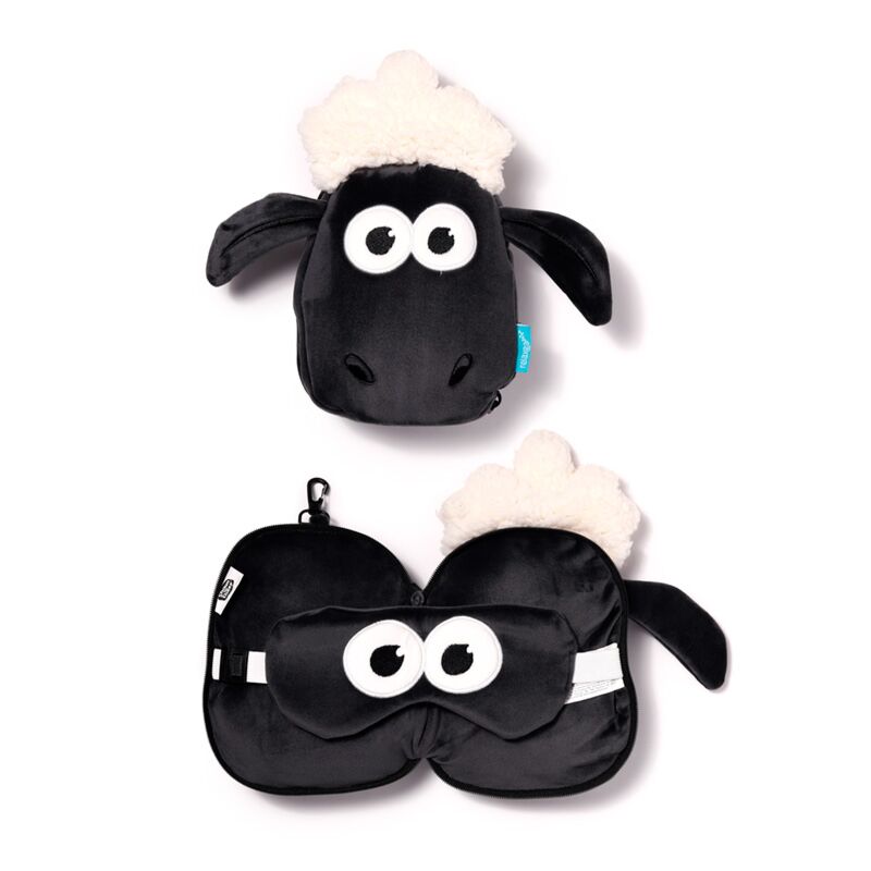 ALMOHADA VIAJE C/CREM.Y ANTIFAZ LA OVEJA