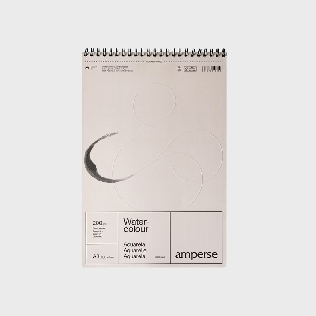 AMPERSE CUADERNO ACUARELA A3