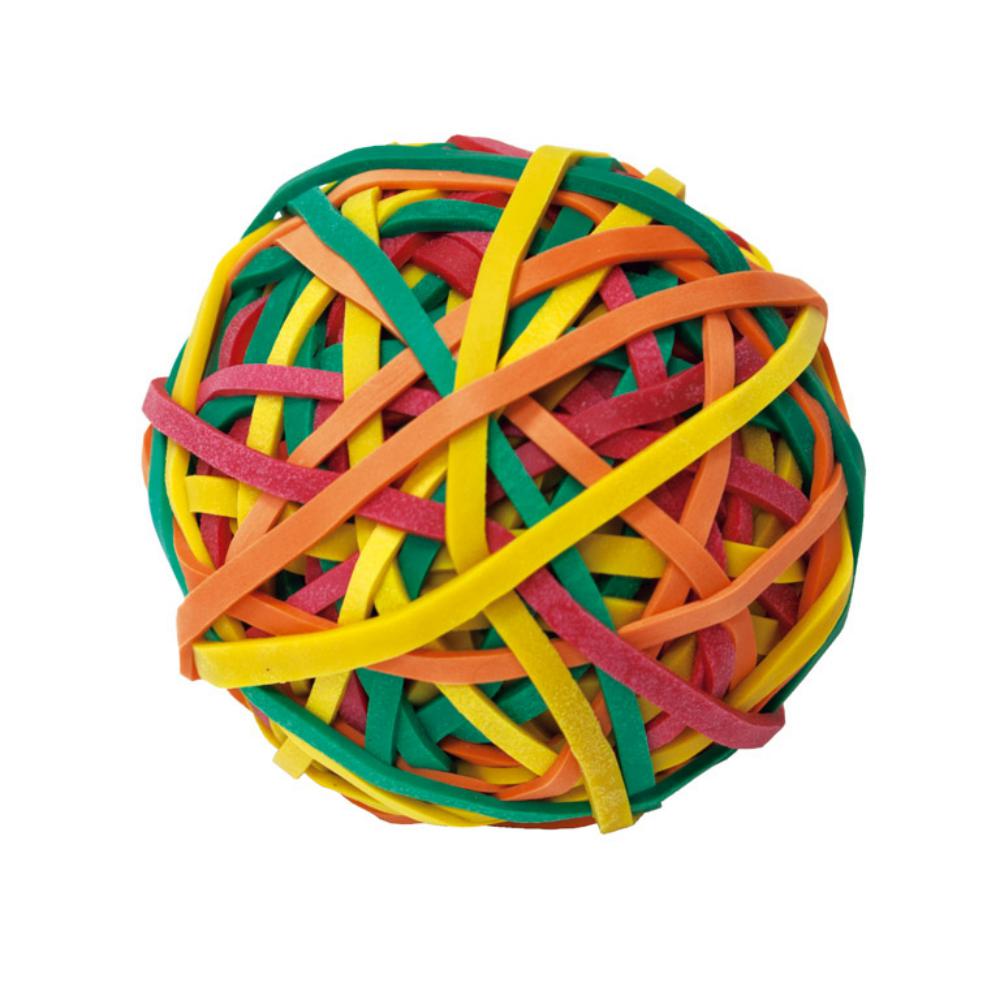 ANILLOS ELASTICOS CAUCHO COLOR.BOLA 105g