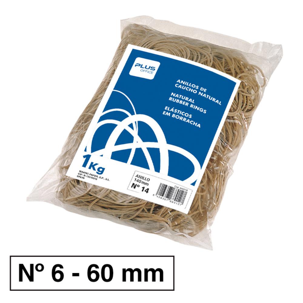 GOMAS ELASTICAS 1kg.N- 6 MAKRO