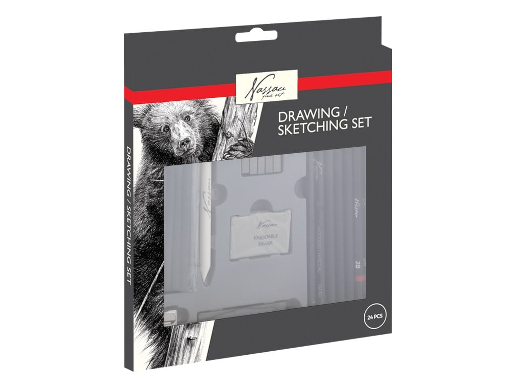 SET DIBUJO SKETCHING 24 PIEZAS AR0217/GE