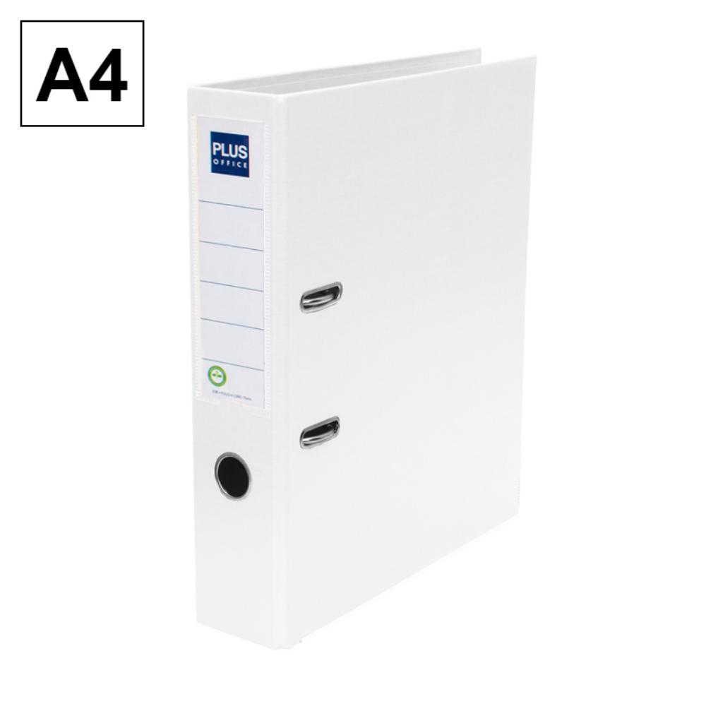 ARCHIVADOR A4 L/A FORRADO BLANCO
