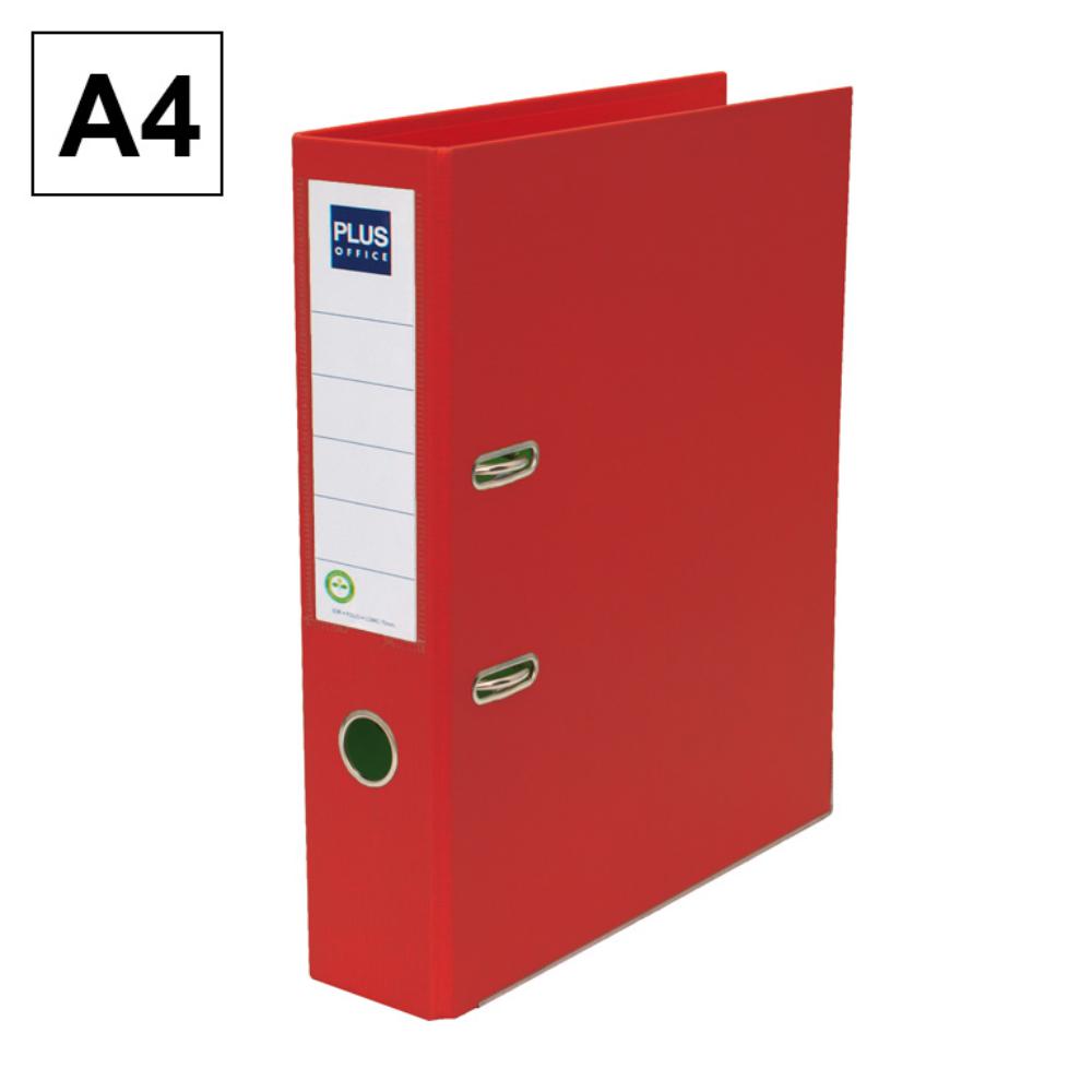 ARCHIVADOR A4 L/A FORRADO ROJO