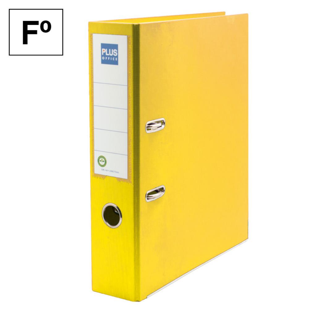 ARCHIVADOR Fº L/A MAKRO AMARILLO