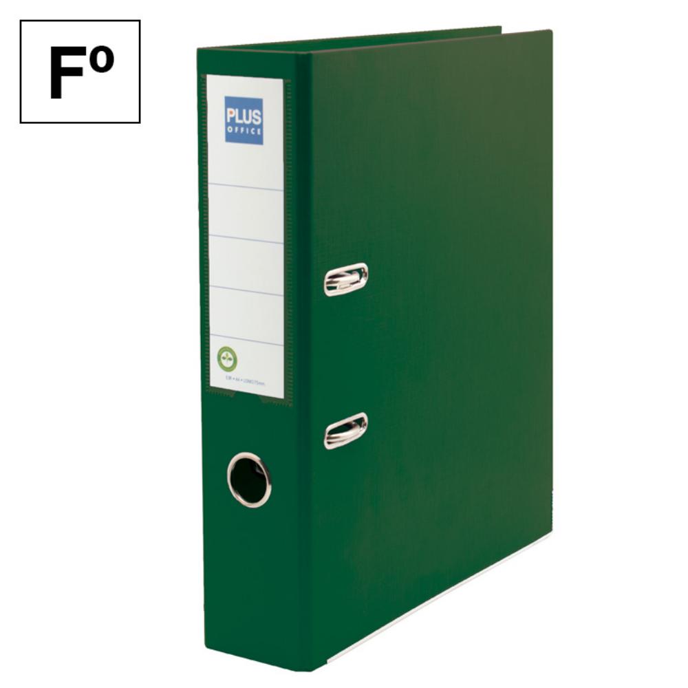 ARCHIVADOR RADO PLUS OFFICE FOLIO LOMO 75 MM VERDE
