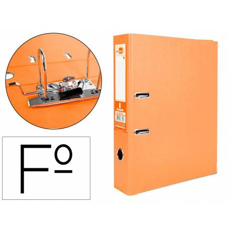 ARCHIVADOR L/A LIDER NARANJA