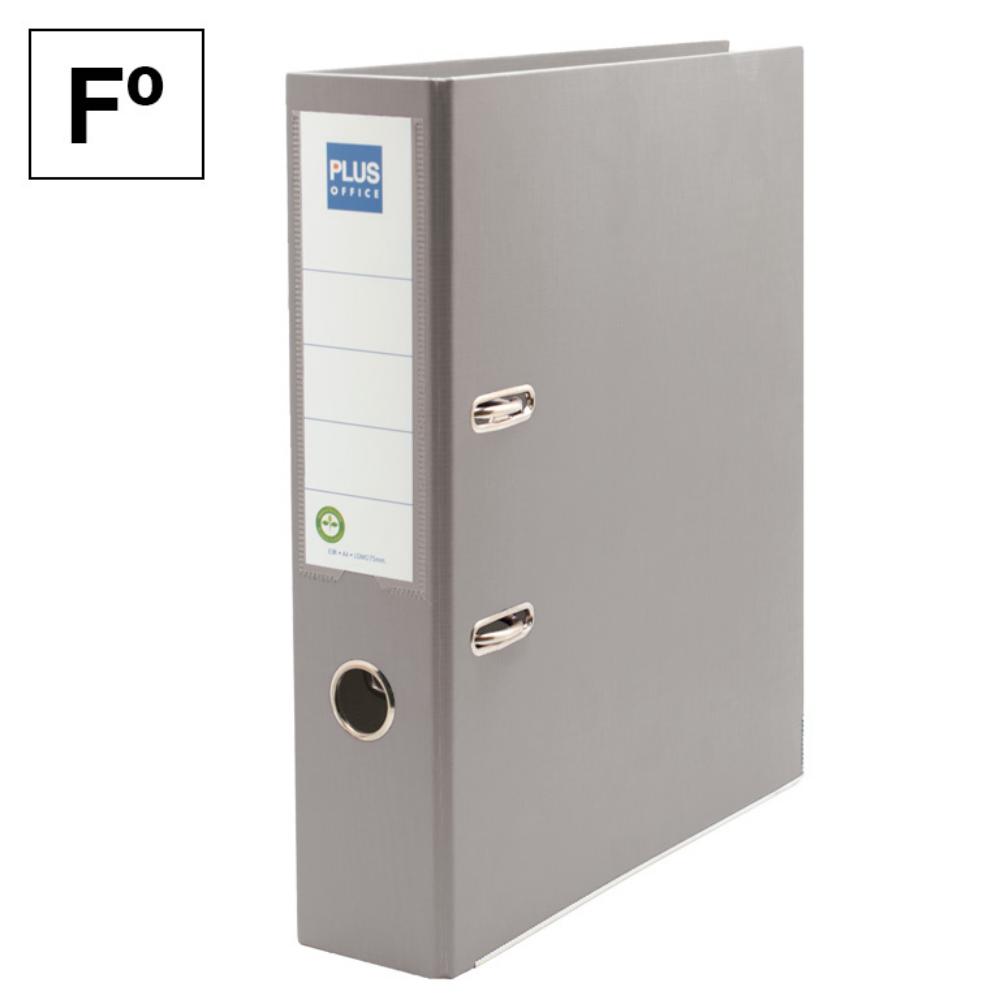 ARCHIVADOR FOLIO MAKRO L/A  GRIS
