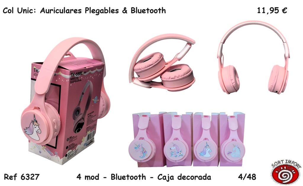 AURICULARES PLEGABLES 6327