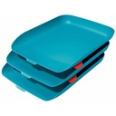 BANDEJA LEITZ SET 3 AZUL CALMA