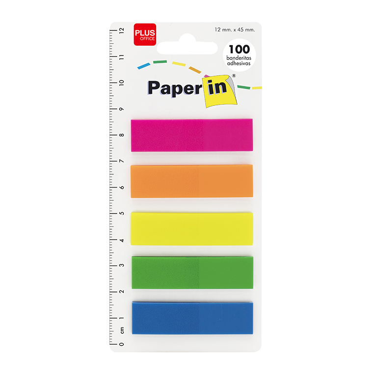 BANDERITAS PAPER IN 12X45 5COL