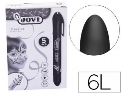 BARRA MAQUILLAJE JOVI TWIST FACE 5UD NEGRO 19115