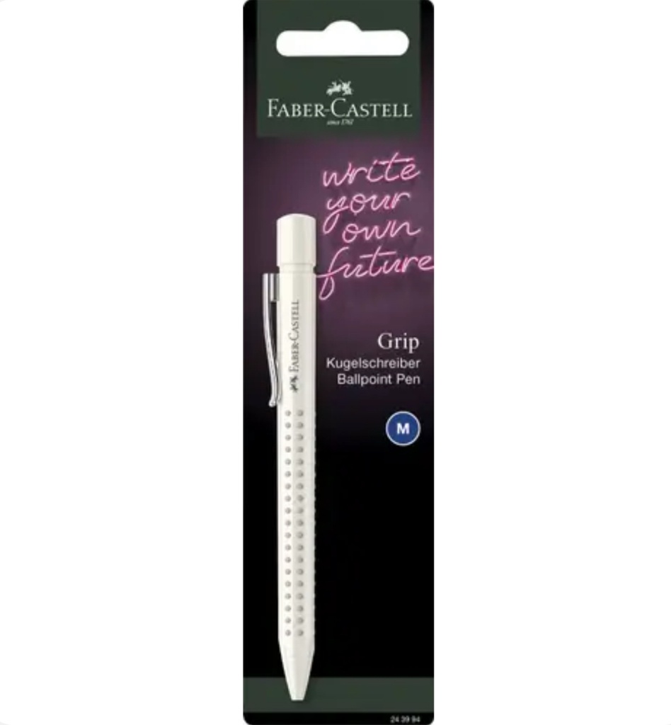 BLISTER BOLIGRAFO FABER GRIP.M.SURT.