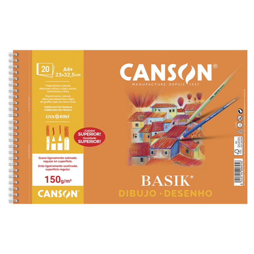 BLOC BASIK A4 LISO+BT CRAYONS