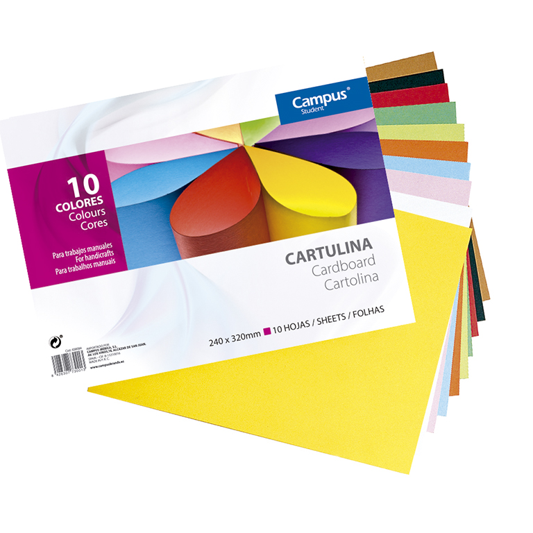 BLOC CARTULINAS MAKRO PAPER