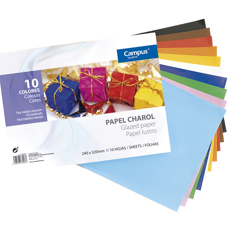 BLOC CHAROL MAKRO PAPER 10 HOJ