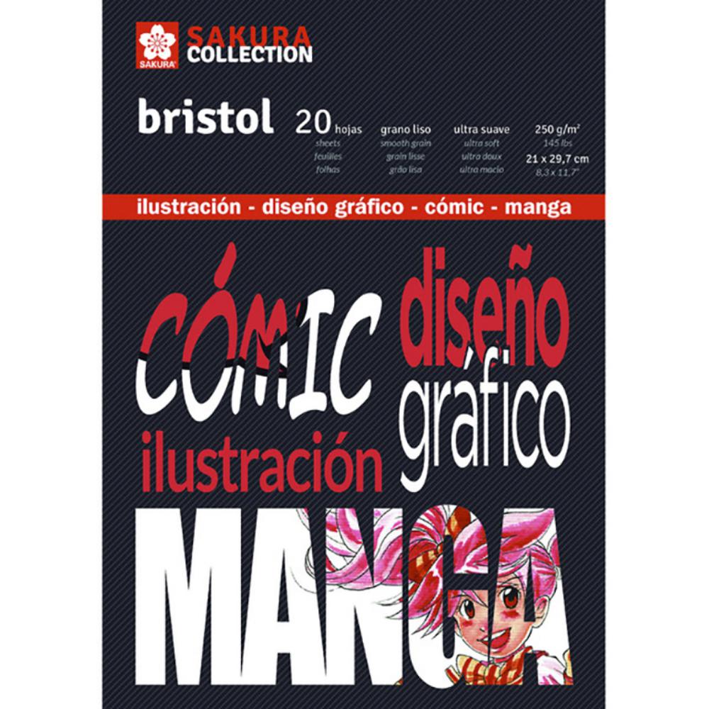 BLOC DIBUJO A4 MANGA