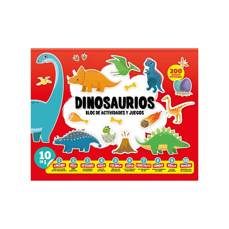 BLOC DINOSAURIOS BOA001