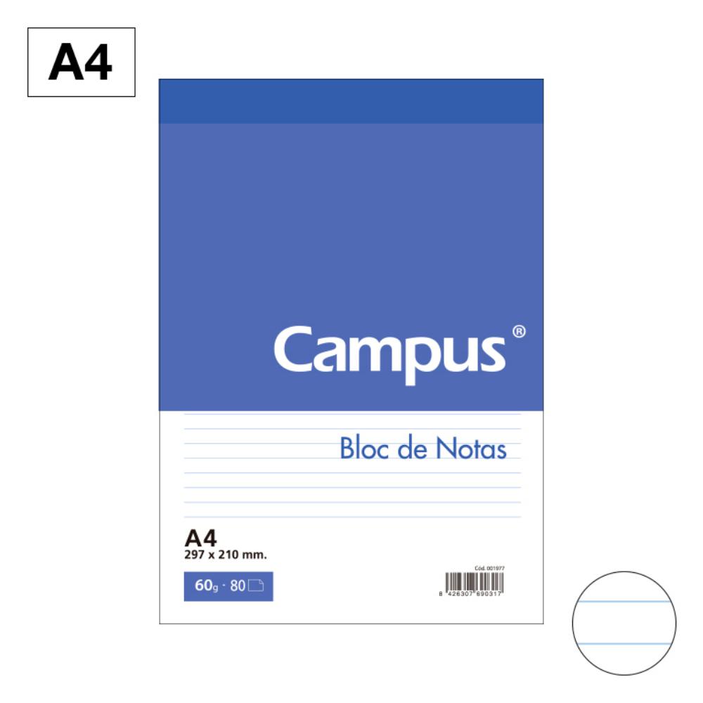 BLOC NOTAS FOLIO HORIZONTAL MAKRO PAPER