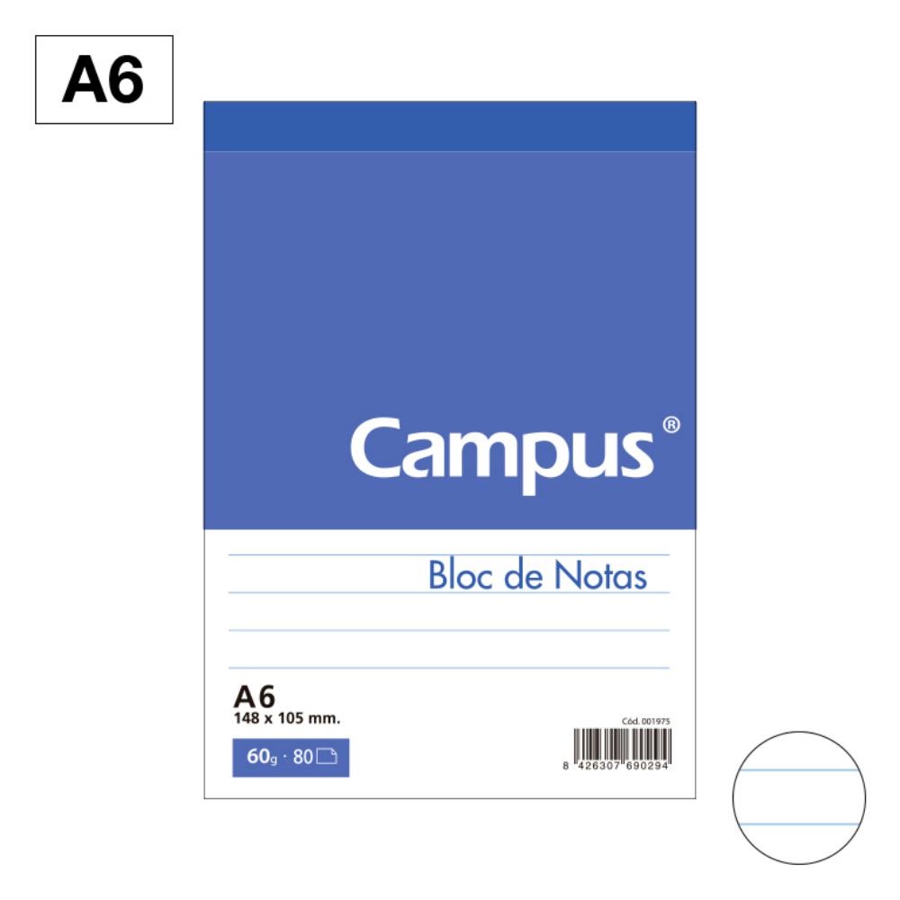 BLOC NOTAS A6 HORIZONTAL MAKRO PAPER