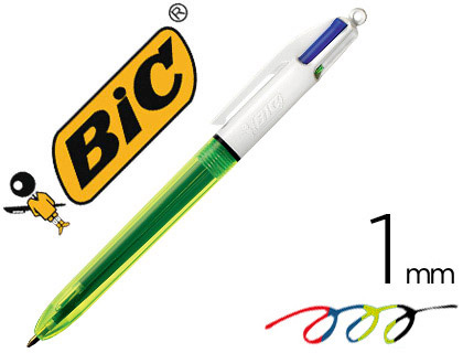 BOLIGRAFO BIC 4 COLOR MEDIUM FLU