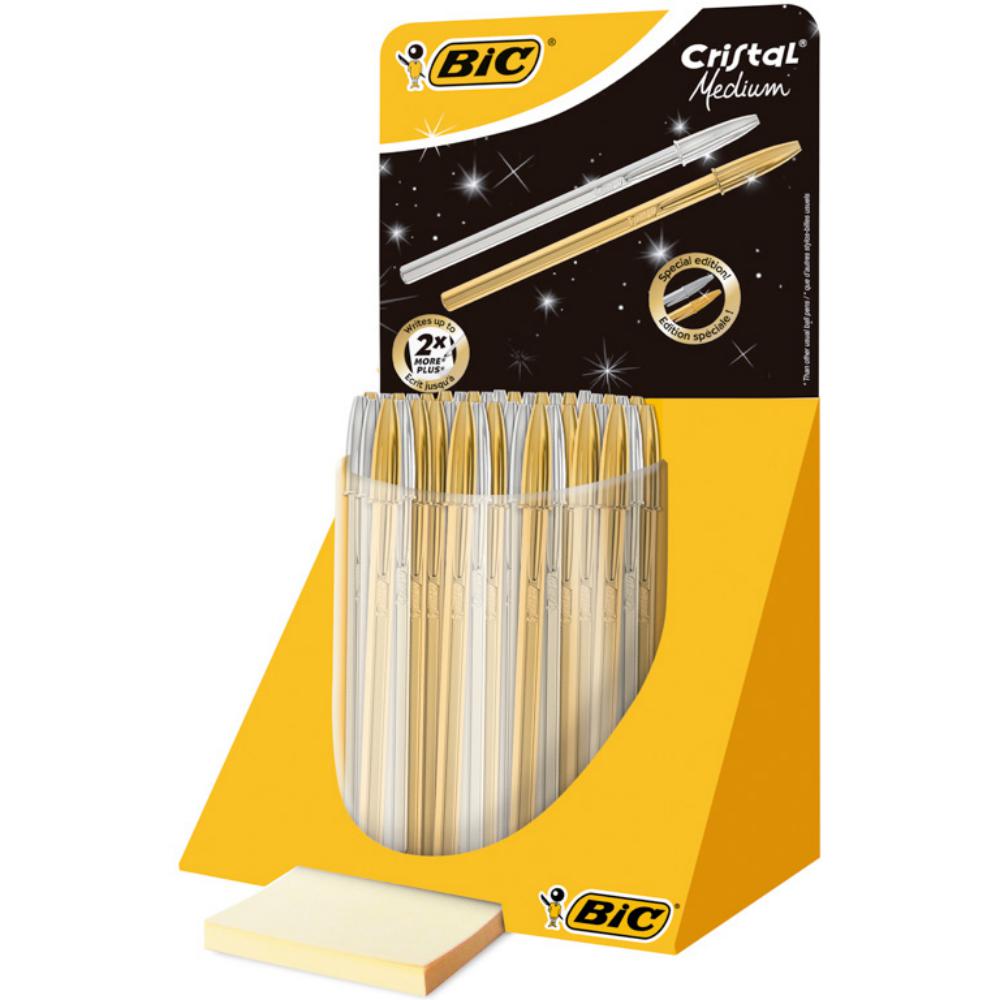 BOLIGRAFO BIC CRISTAL ORO-PLAT
