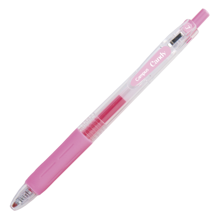 BOLÍGRAFO TINTA GEL CAMPUS CANDY ROSA