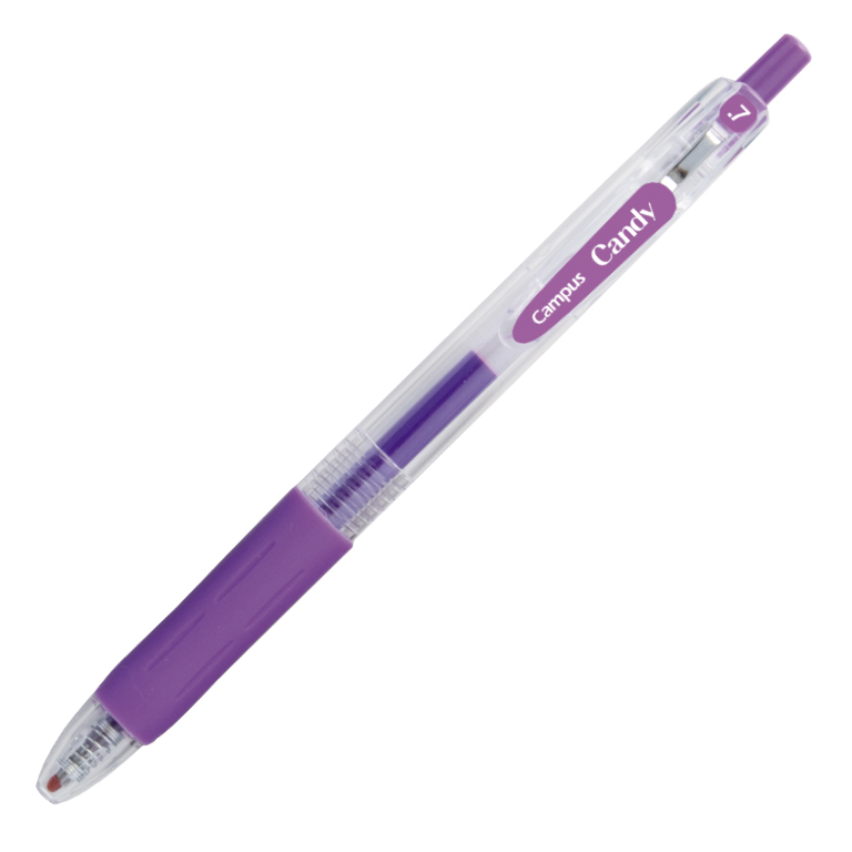 BOLÍGRAFO TINTA GEL CAMPUS CANDY VIOLETA