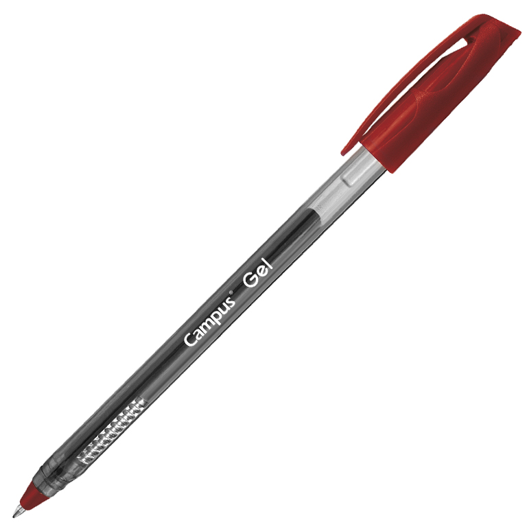 BOLÍGRAFO TINTA GEL CAMPUS GEL ROJO