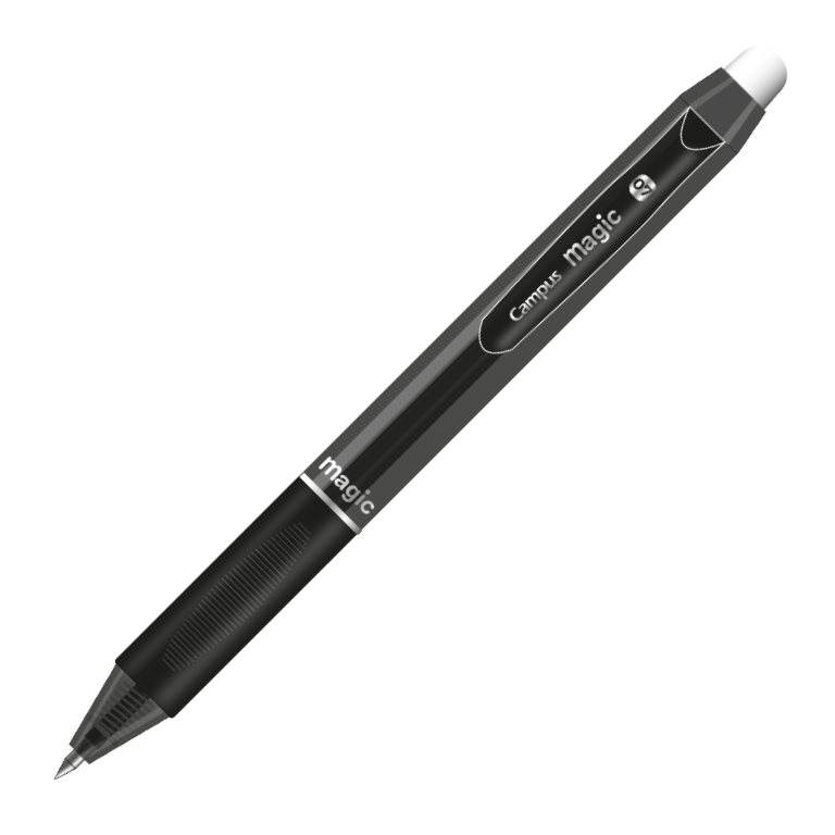 BOLÍGRAFO BORRABLE CAMPUS MAGIC TINTA GEL NEGRO