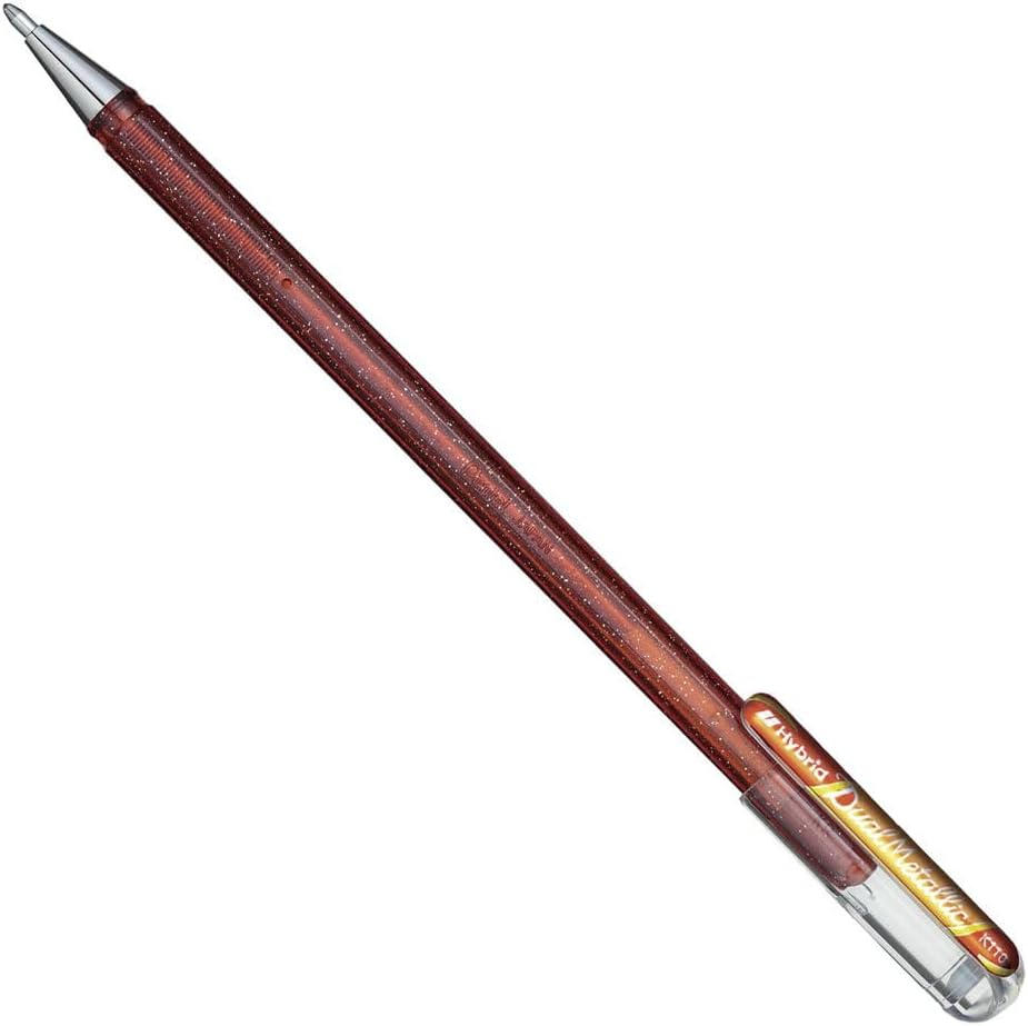 BOLIGRAFO PENTEL HYBRID DUAL NARANJA