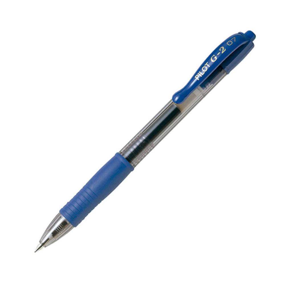 BOLIGRAFO TINTA GEL PILOT G-2 AZUL