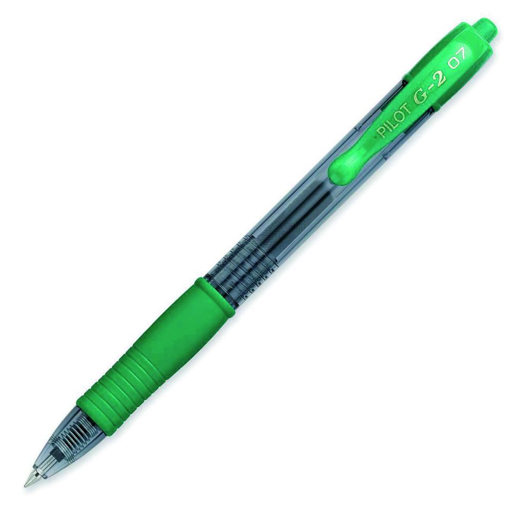 BOLIGRAFO TINTA GEL PILOT G-2 VERDE