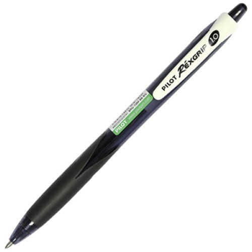 BOLIGRAFO PILOT REXGRIP NEGRO