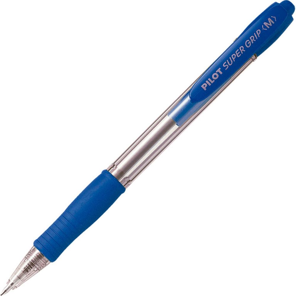 BOLIGRAFO TINTA ACEITE PILOT SUPER GRIP AZUL