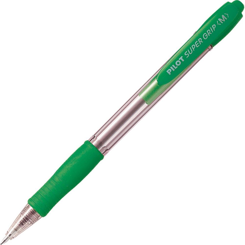 BOLIGRAFO TINTA ACEITE PILOT SUPER GRIP VERDE