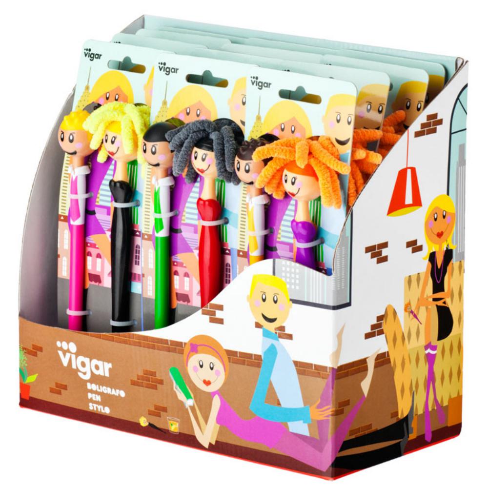 BOLIGRAFOS DOLLS PAREJA EX/12U