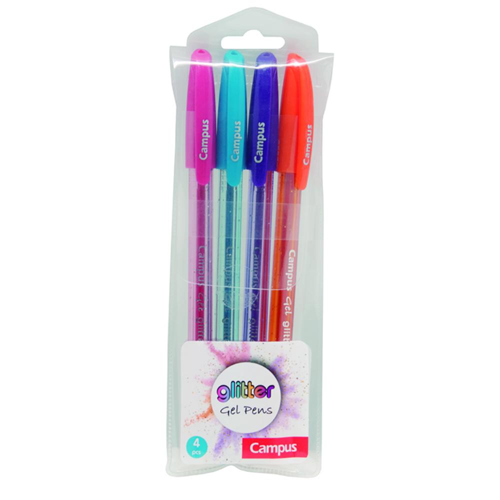 BOLIGRAFO TRIGEL GLITTER 4 UD