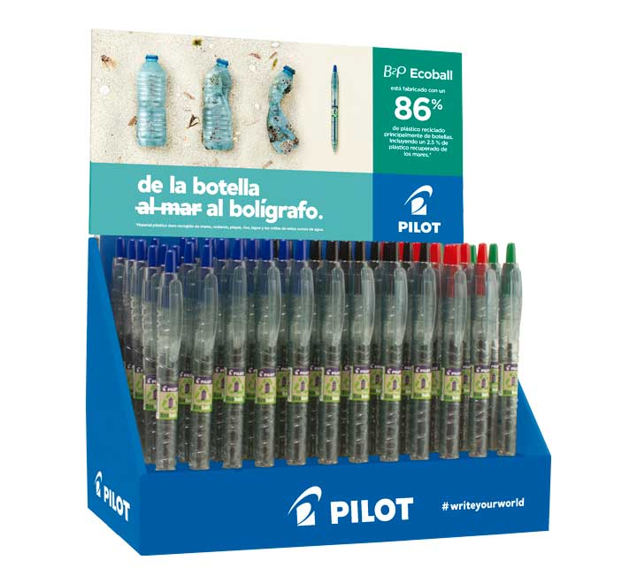 BOLI.PILOT BOTELLA ECOBALL 60u
