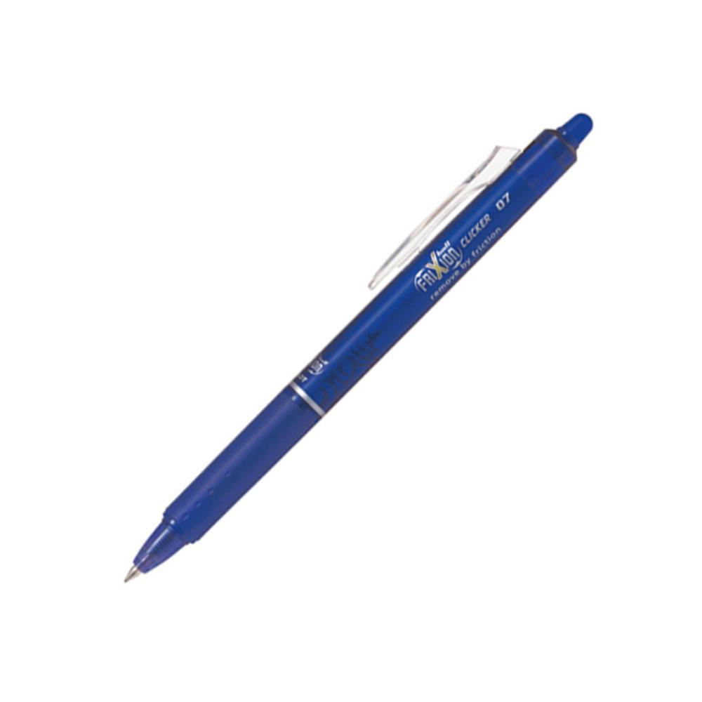BOLIGRAFO TINTA GEL PILOT FRIXION CLICKER AZUL