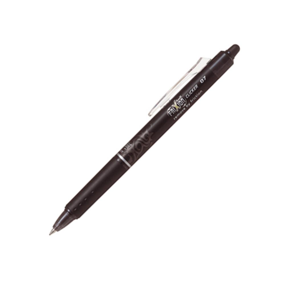 BOLÍGRAFO TINTA GEL PILOT FRIXION CLICKER NEGRO