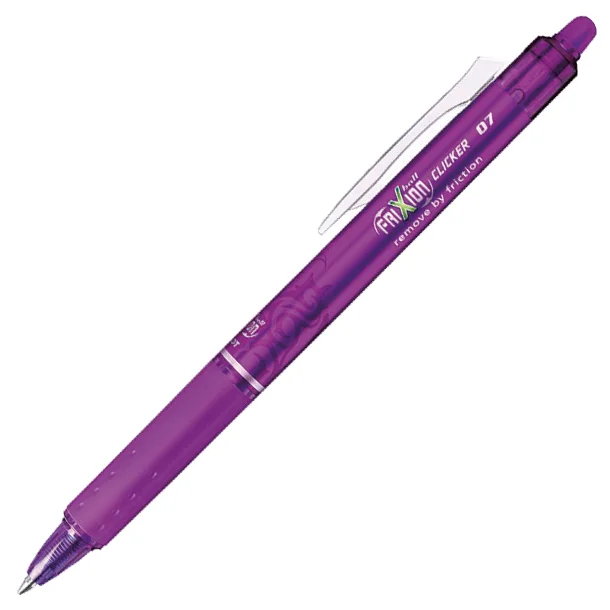 BOLIGRAFO PILOT FRIXION CLICKER VIOLETA