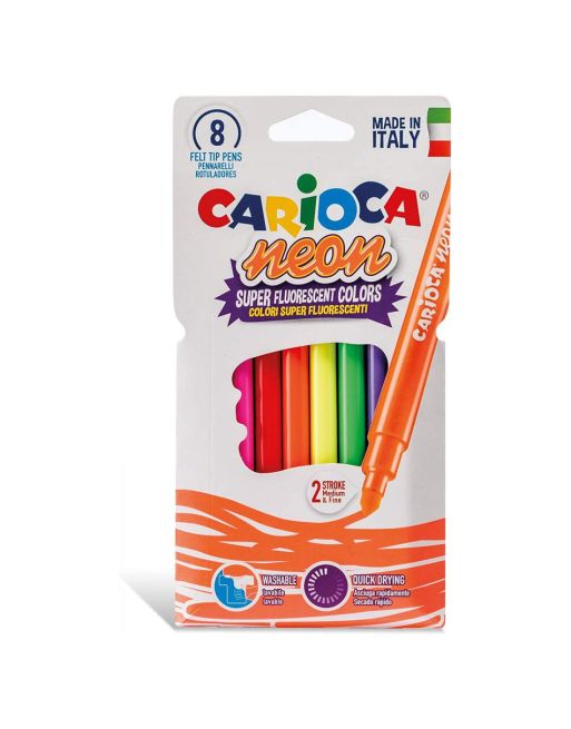 BOLSA CARTON 8 ROT.CARIOC NEON